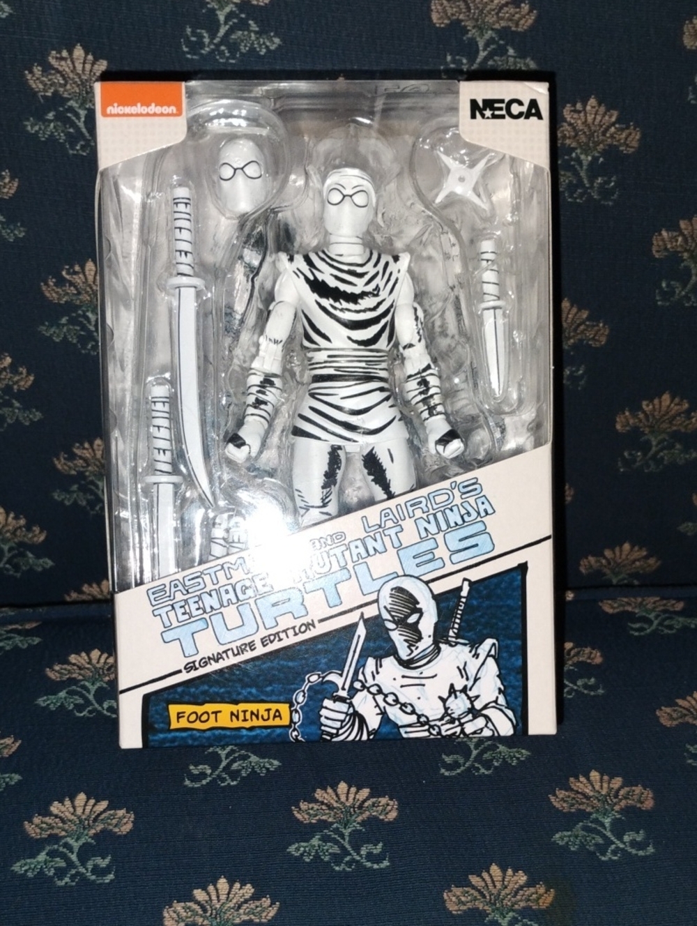 NECA Teenage Mutant Ninja Turtles Foot Ninja Action Figure - White